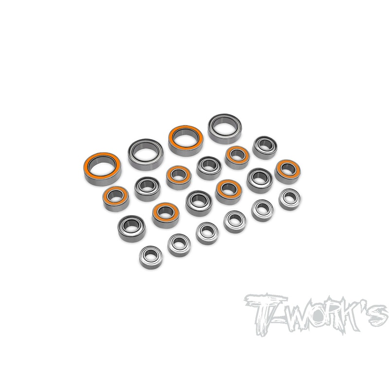 BBS-YD2SXIIIPrecision Ball Bearing Set  ( For Yokomo YD2 SXIII ) 22pcs.
