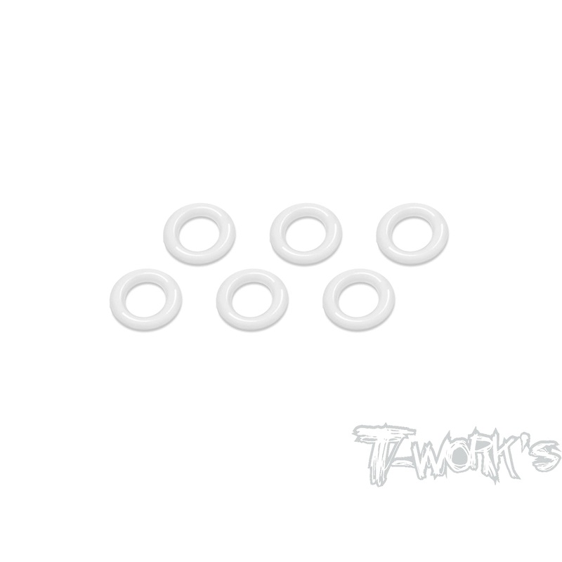 OR-RC8Diff. O-ring   (For Team Associated RC8 B4/3.2/3.1/3)  6pcs.