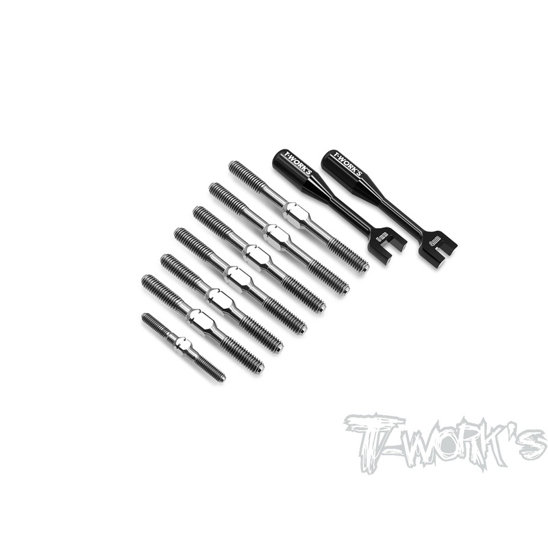 TB-26964 Titanium Turnbuckle Set ( For TLR 8IGHT X/XE2.0 / 8IGHT X/XE ELITE )