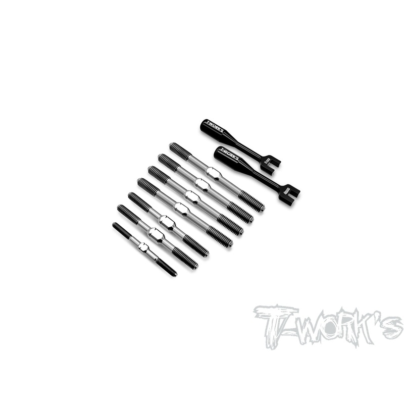 TB-27264 Titanium Turnbuckle Set ( For TEKNO NB48 2.1 )