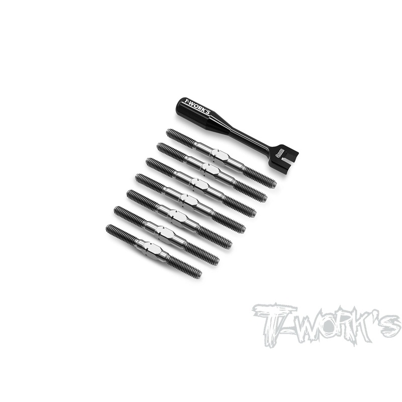 TB-27864 Titanium Turnbuckle Set ( For Team Associated RC10 B74.2 /  RC10 B74.2D  )