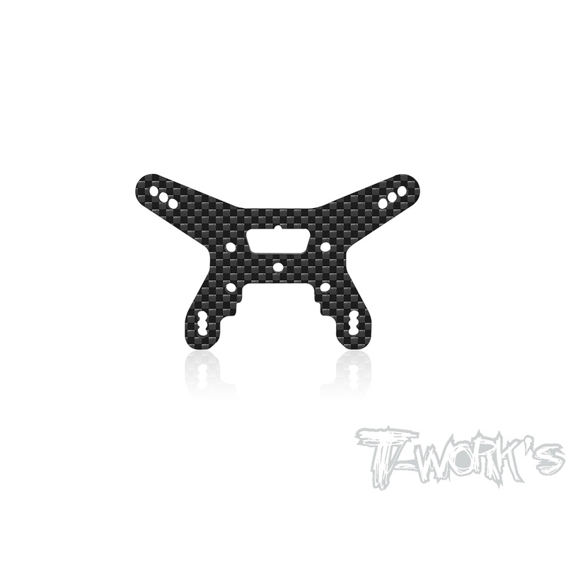 TE-183-B74.2  Graphite Rear Shock Tower ( For Team Associated RC10 B74.2/B74.1 )