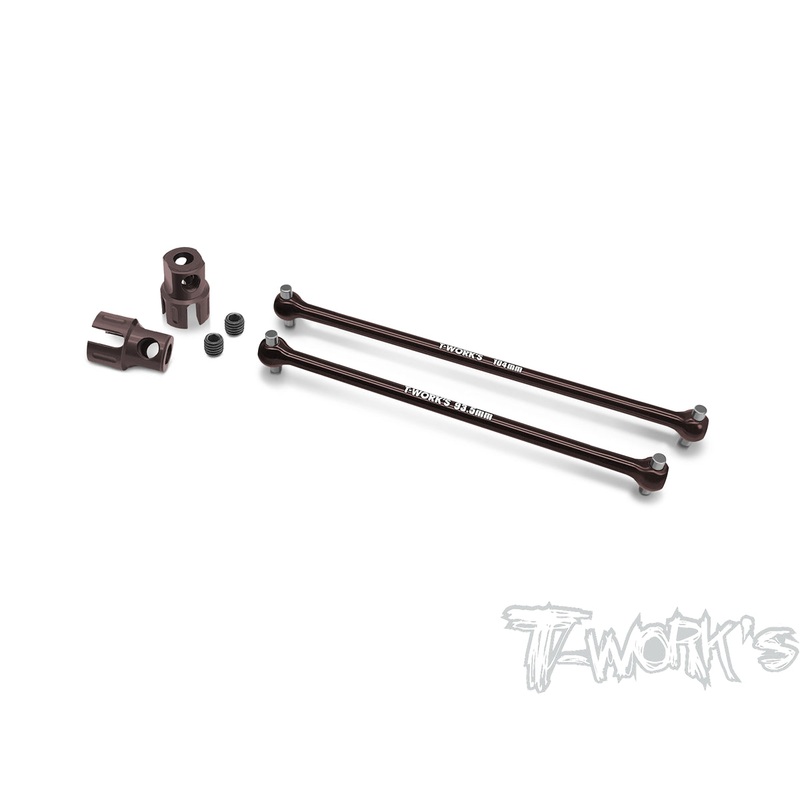 TO-282-RC8B4E Steel Center Shaft Set ( Team Associated RC8 B4E )