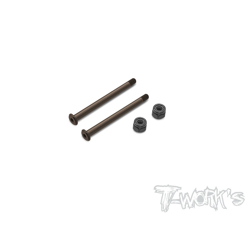 TO-323-T410   Steel Captured Design Front  /  Rear Hinge pin   (For TEKNO EB410/ET410)