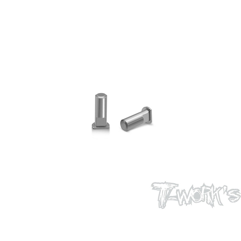 TP-164   64 Titanium C Hub Long / Short  KingPin  ( For TEKNO NB48/EB48 2.1 ) 2pcs.
