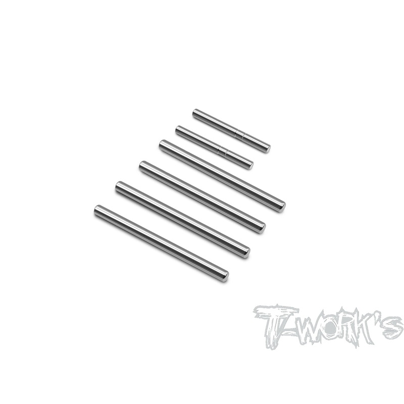 TP-168 64 Titanium Hinge Pin ( For Team Associated RC10 B74.2/74.2D )
