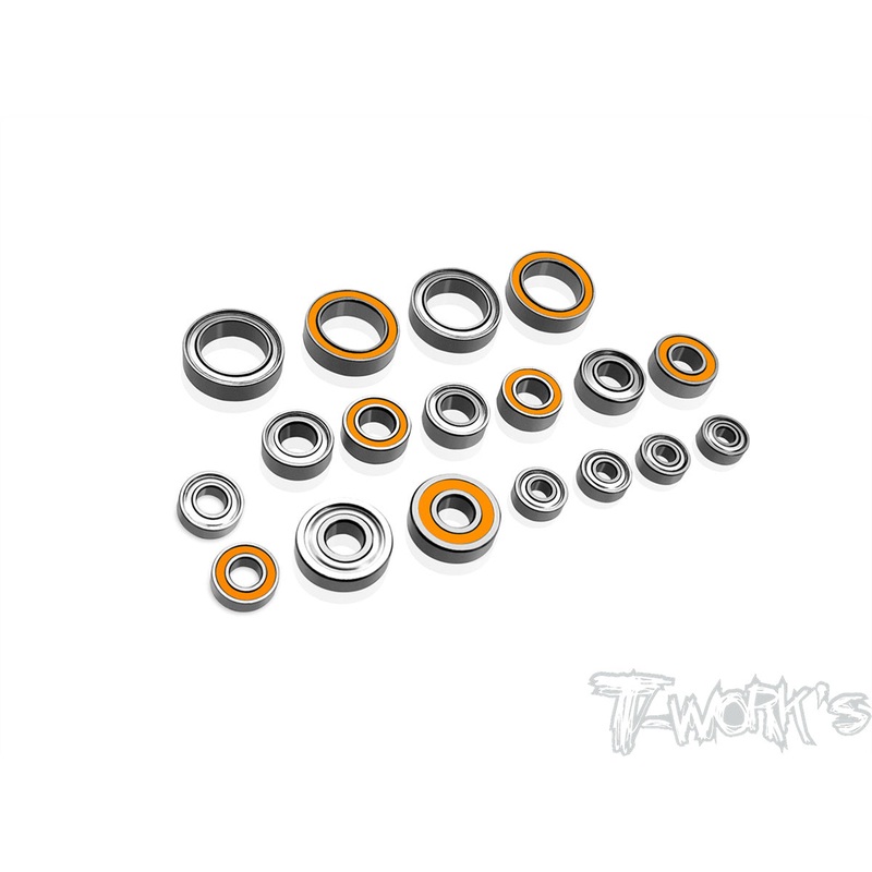 BBS-D2EVO   Precision Ball Bearing Set ( For HB Racing D2 EVO ) 18pcs.