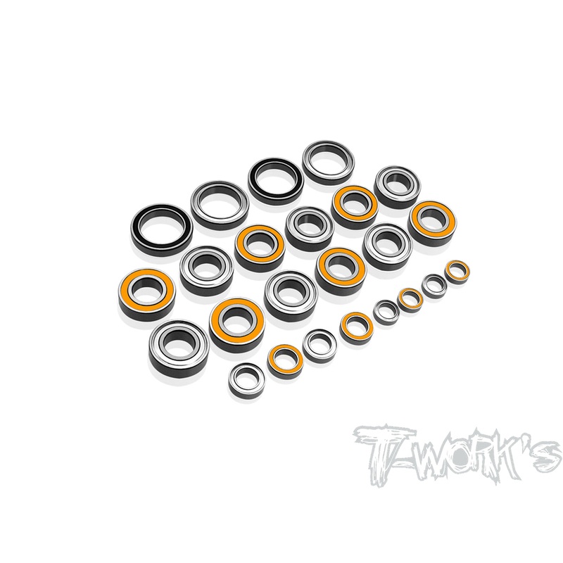 BBS-GTXE'23    Precision Ball Bearing Set  ( For Xray GTXE 2023 ) 24pcs.