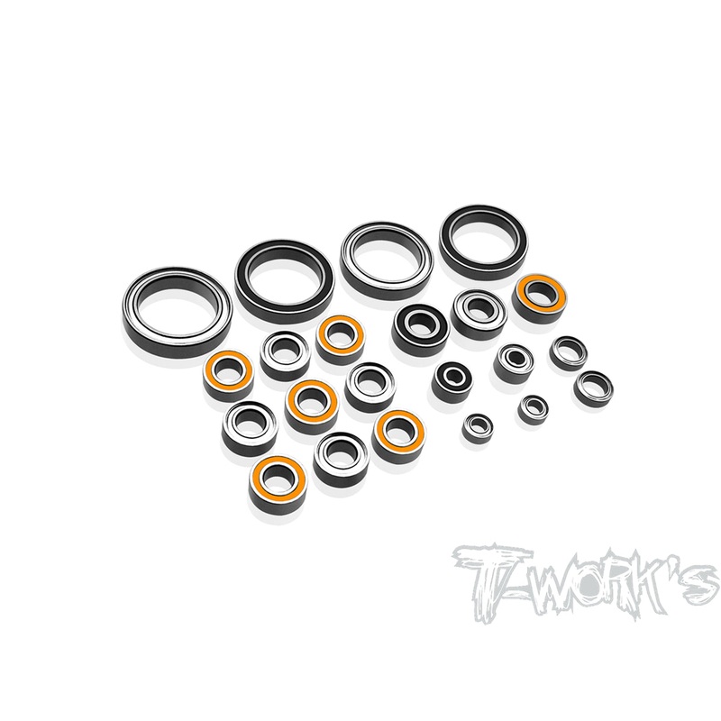 BBS-XB2D'23Precision Ball Bearing Set  ( For Xray XB2D'23 ) 22pcs.