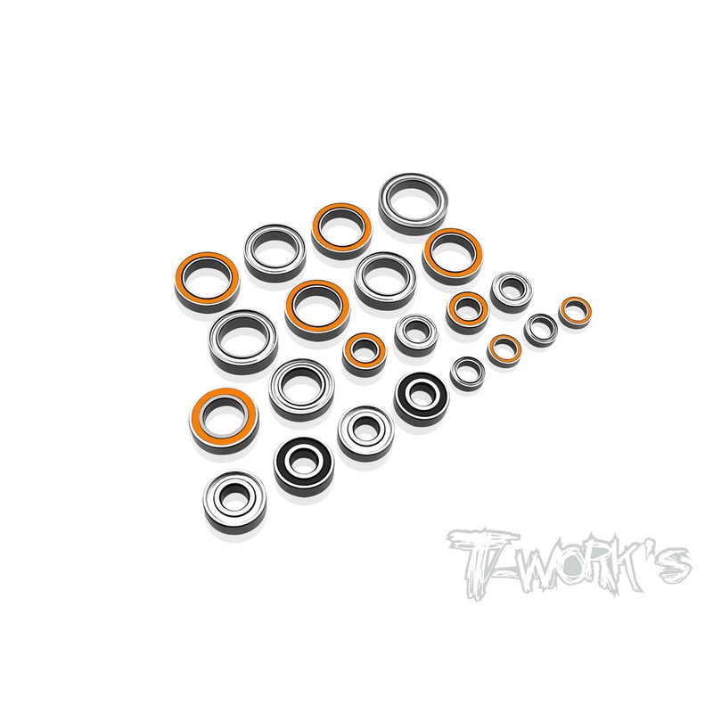BBS-XB4C'23    Precision Ball Bearing Set ( For Xray XB4C'23 / XB4C'24 ) 22pcs.