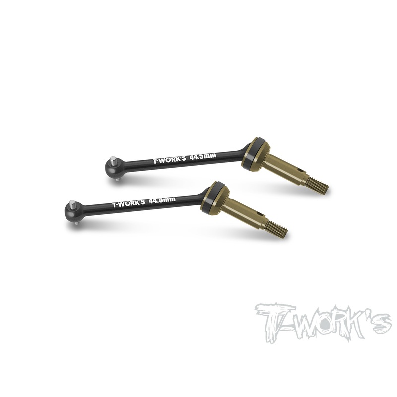 C-MTC2-AA7075-T6 Alum. CVD Set With Alum Drive Axle 44.5mm ( For Mugen MTC2 ) 2pcs.