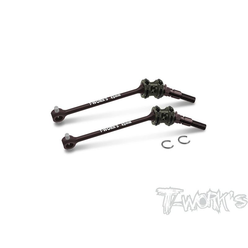 CV-X423-AECS Drive Shaft With Alum. Shaft Bushing ( For Xray X4'23 )