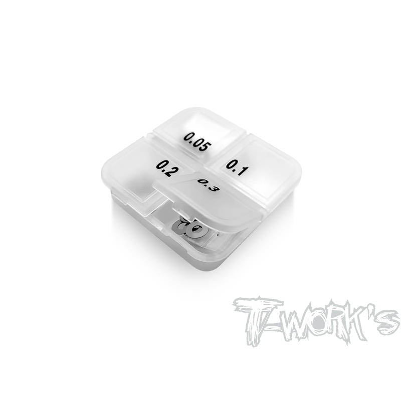 TA-095-3.5 3.5mm Shim Washer Set ( 0.05,0.1,0.2,0.3mm each 10pcs. )