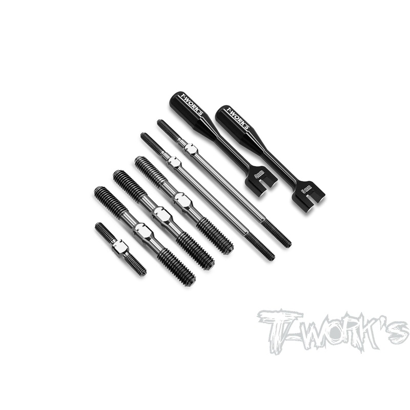 TB-28564 Titanium Turnbuckle Set ( For RAPTOR )