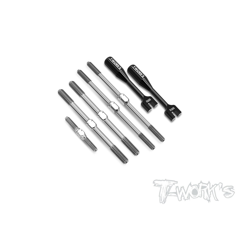 TB-28764 Titanium Turnbuckle Set( For Sworkz S35-T2 )