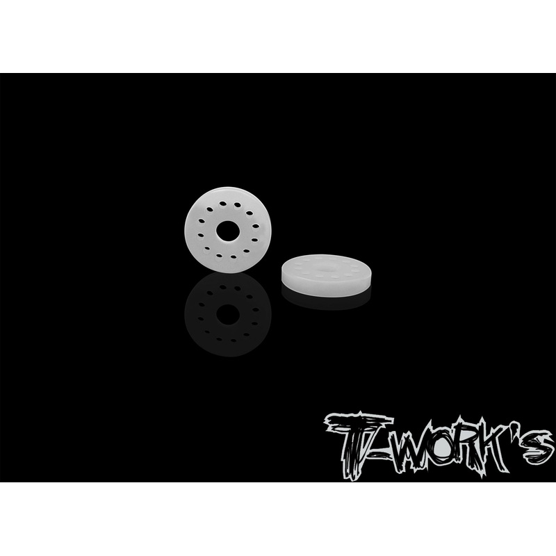 TE-248-AMachined 1mm x 12 Shock Pistons ( For Yokomo SLF Big Bore Shocks  ) 2pcs.