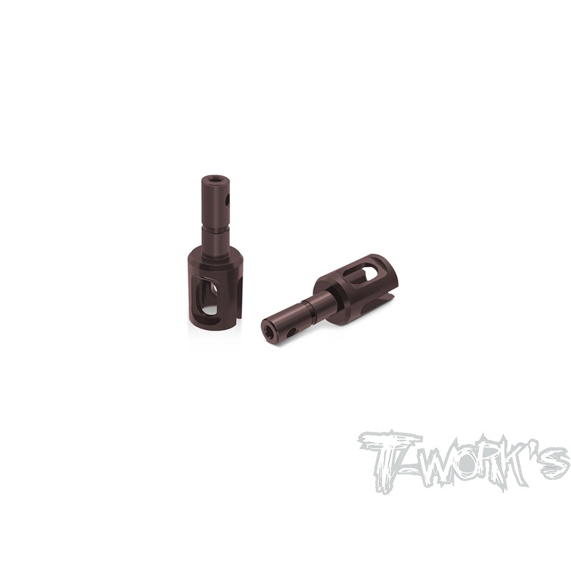 TE-250-B74.2  Spring Steel Light Weight Center Diff. Joint ( For Team Associated RC10 B74.2D ) 2pcs.