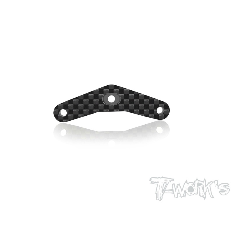 TE-254-C   Graphite Steering Post Plate ( TLR 22X-4 )