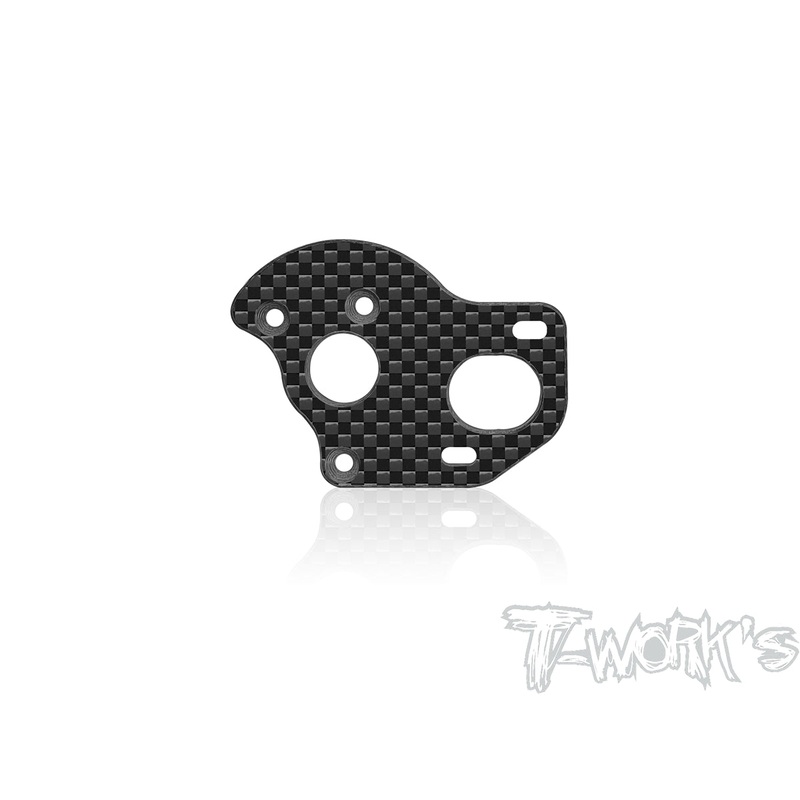 TE-B6.4-AGraphite Laydown Motor Plate 3mm ( For Team Associated RC10 B6.4/ B6.3