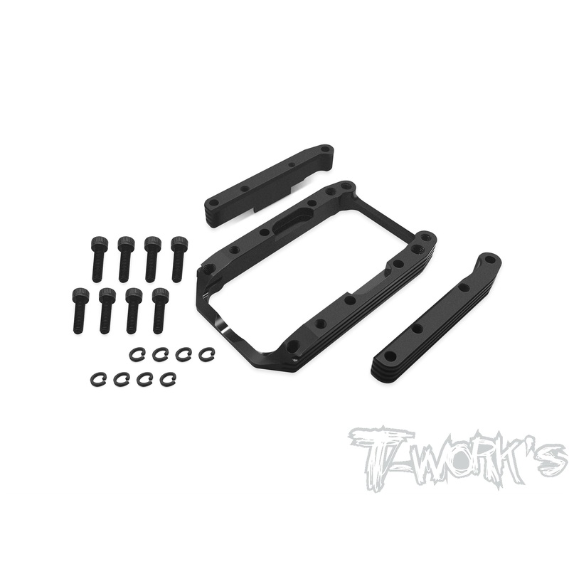 TO-179-RC87075-T6 Alum. Quick Change Engine Mount (  For Team Associated RC8 B4/B3.2/B3.1/T4/T3.2/T3.1 )