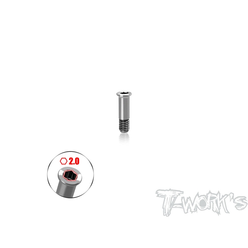 TP-800R-D64 Titanium Belt Tension bearing screw ( For Awesomatix A800R/A800RR ) 1pcs.