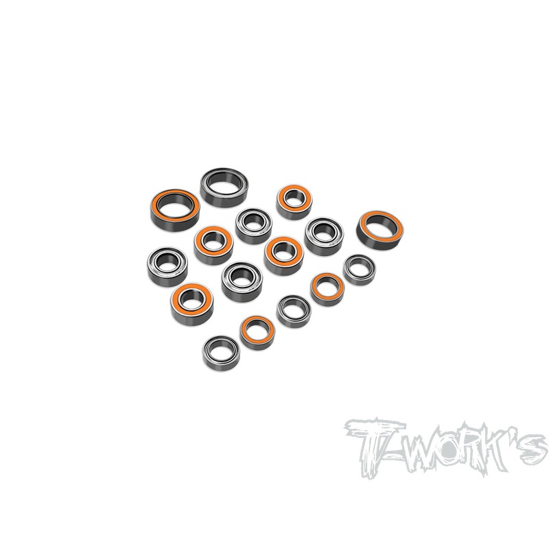 BBS-BDFWDPrecision Ball Bearing Set  ( For Yokomo BD FWD ) 16pcs.