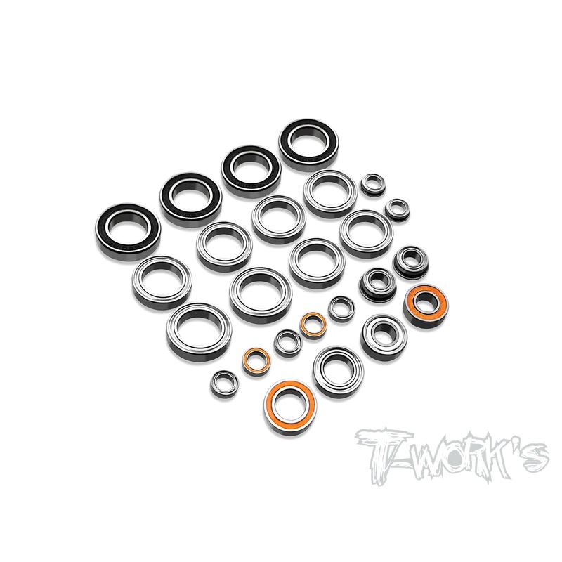 BBS-R83E   Precision Ball Bearing Set  ( For ARC R83E ) 25pcs.
