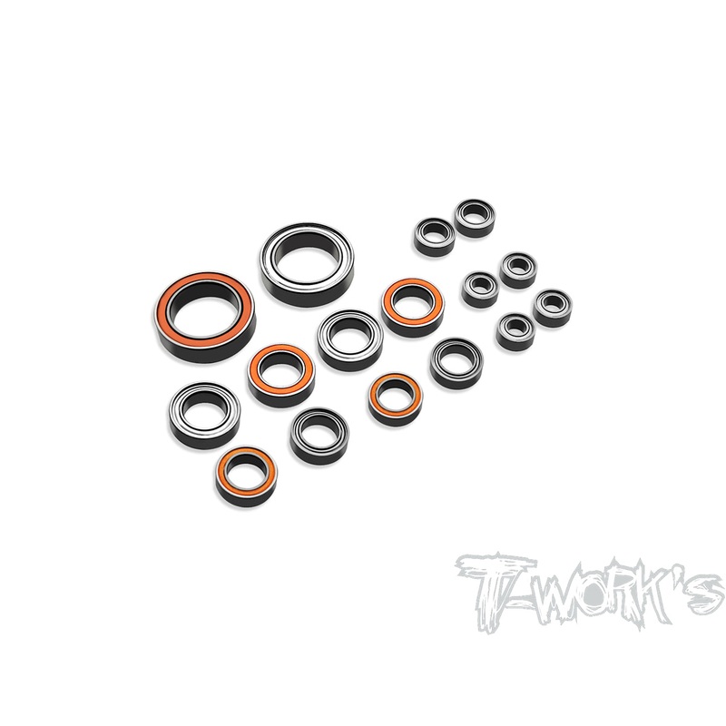 BBS-X4F'24Precision Ball Bearing Set  ( For Xray X4F 2024 ) 16pcs.