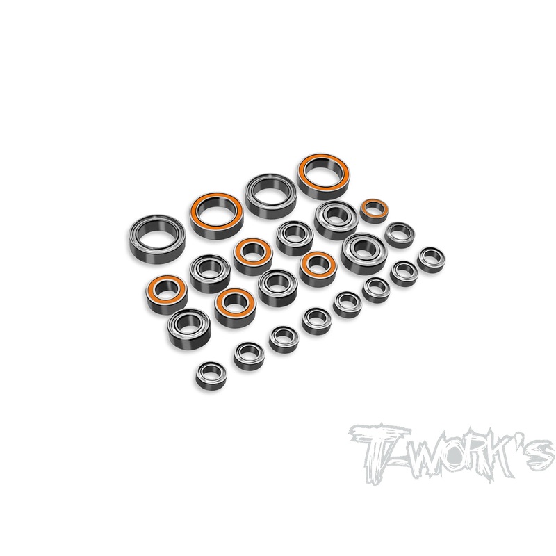 BSS-RC10T6.4  Precision Ball Bearing Set  ( For Team Associated RC10 T6.4 ) 24pcs.