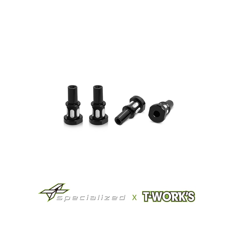 DR-TO-MX8-ADR Shock Stand Off Aluminum( For Mayako MX8 ) 4pcs. each bag