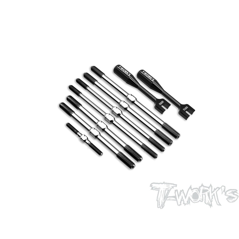 TB-29864 Titanium Turnbuckle Set( For Xray XT8'24 )