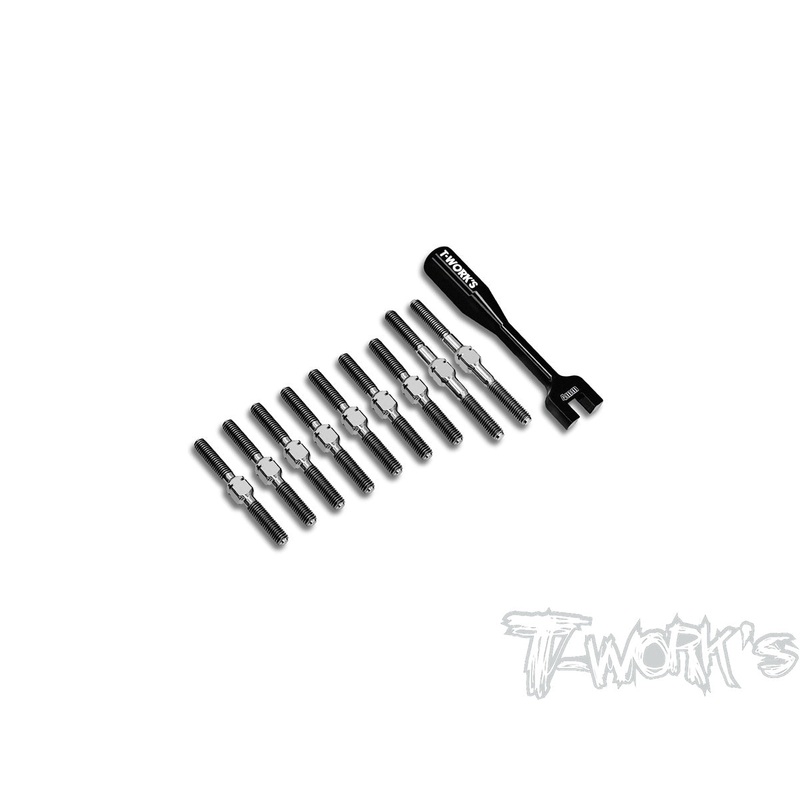 TB-303 64 Titanium Turnbuckle Set( For Yokomo BD FWD )