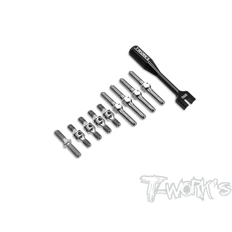TB-304    64 Titanium Turnbuckle Set( For Xpress XQ11 )