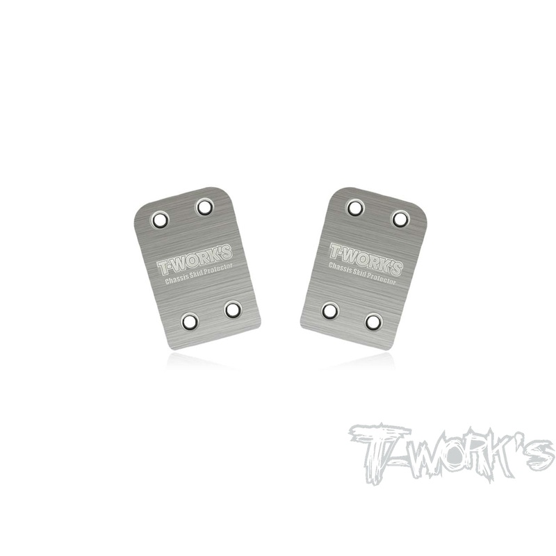 TO-220-N1Stainless Steel Rear Chassis Skid Protector ( Agama N1 ) 2pcs.