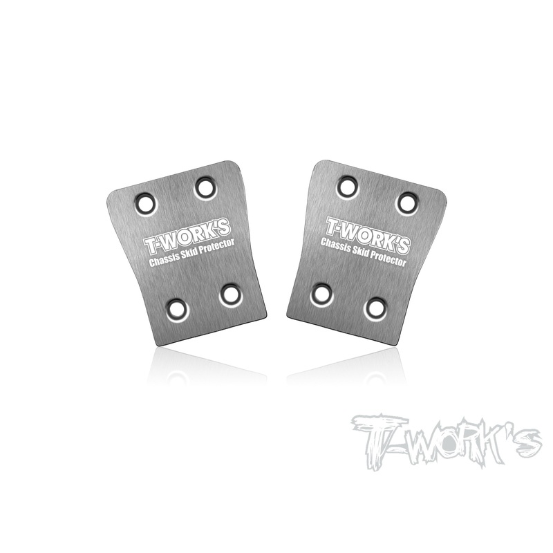 TO-220-XB823Stainless Steel Rear Chassis Skid Protector ( Xray XB8'23 )  2pcs.