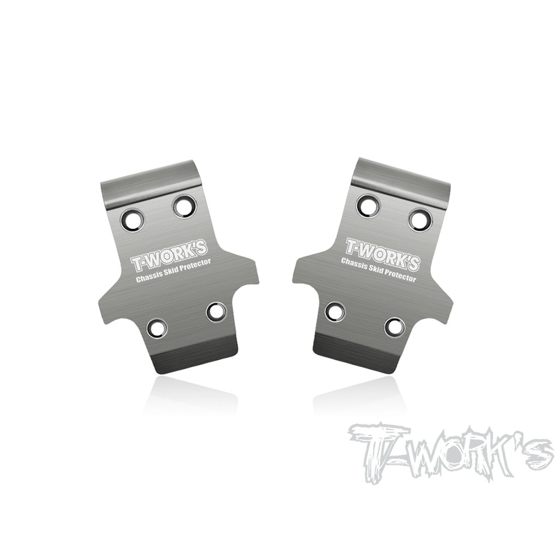 TO-235-N1Stainless Steel Front Chassis Skid Protector ( For Agama N1 ) 2pcs.