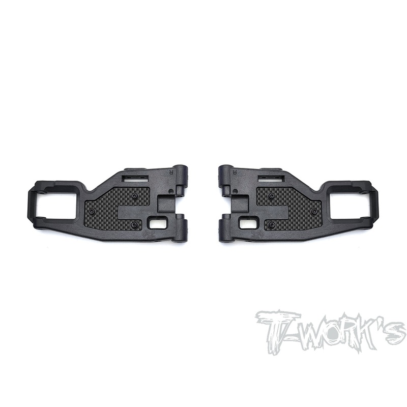 TO-246-N1-F   Graphite Front A-arm Stiffeners 1mm/1.5mm ( For  Agama N1 )