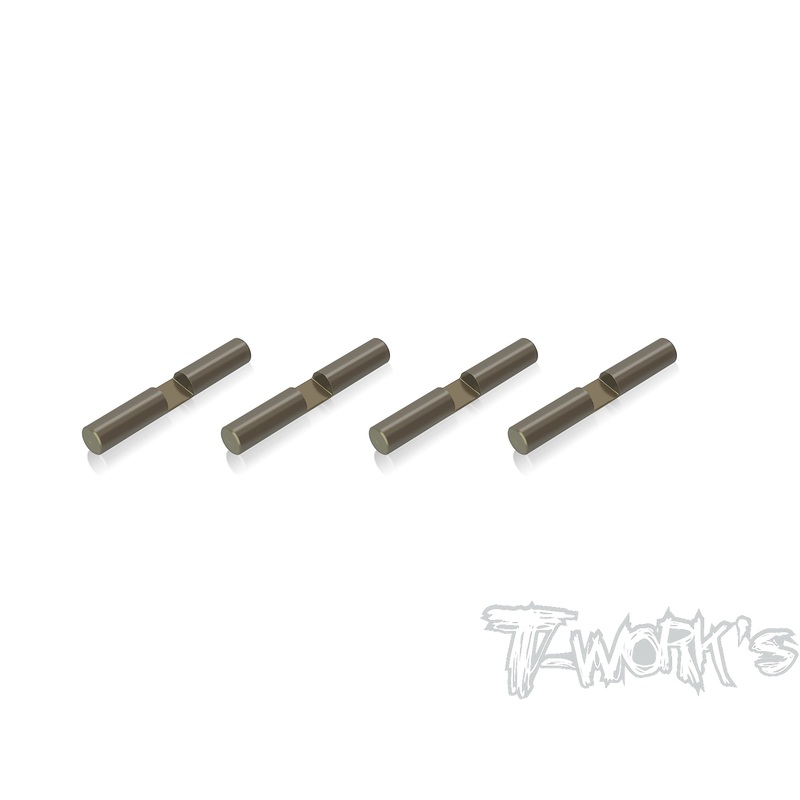 TO-FW06-F   7075-T6 Hard Coated Alum. Diff. Cross Pin  ( For Kyosho FW06 ) 4pcs.