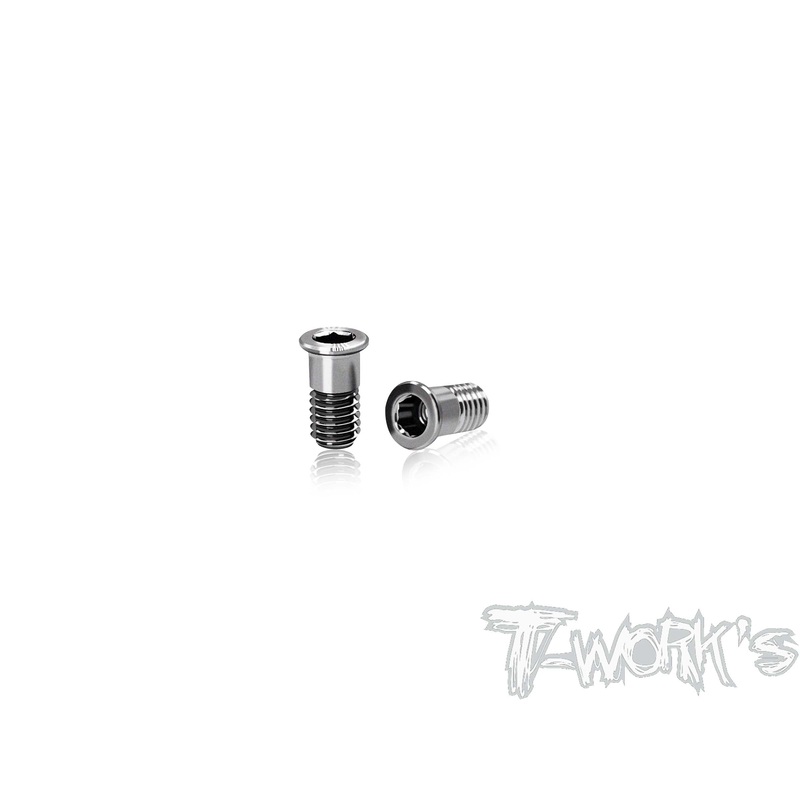 TP-802   64 Titanium Upper Deck Screw  ( For Yokomo BD12  ) 2pcs.