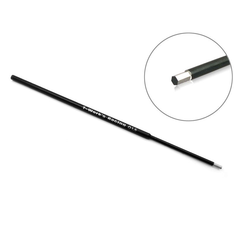 TT-026-H1.5  HSS Hex Wrench Replacement Tip 1.5 x 120mm