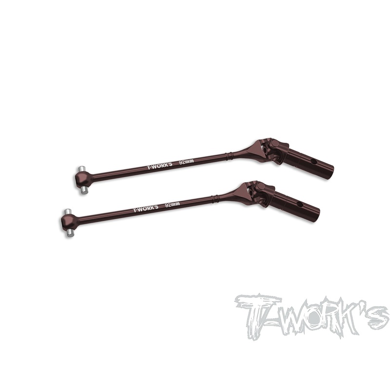 UJ-8IGHTX2.0-92   Steel Front Universal Joint Set 92mm ( For TLR 8IGHT X2.0 ) 2pcs.