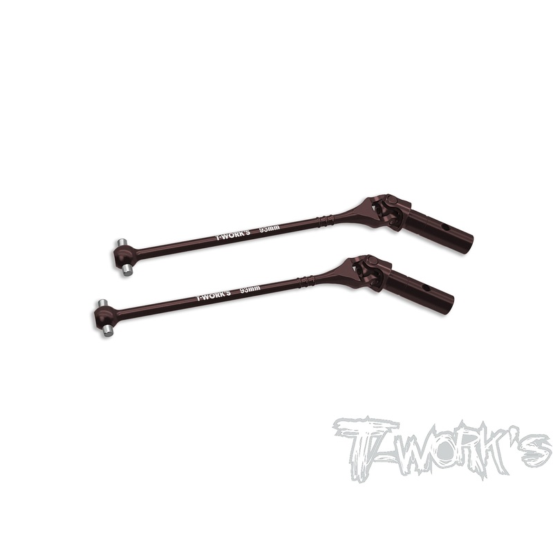 UJ-8IGHTX2.0-93   Steel Front Universal Joint Set 93mm ( For TLR 8IGHT X2.0 ) 2pcs.