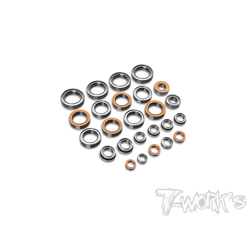 BBS-750EPrecision Ball Bearing Set  ( For Serpent 750e NATRIX ) 25pcs.