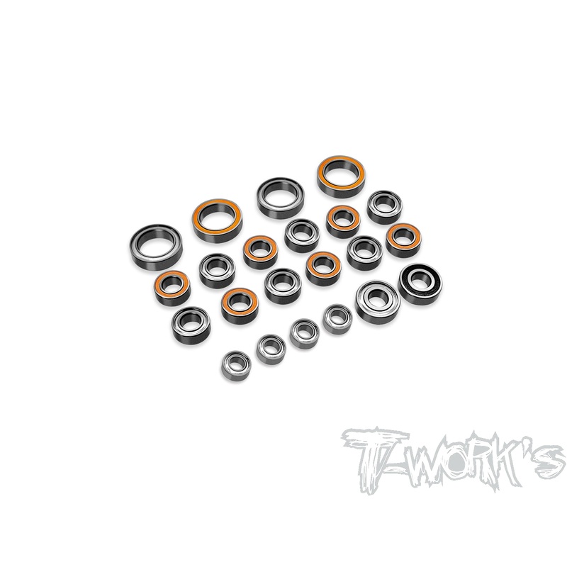 BBS-RC10B7     Precision Ball Bearing Set ( For Team Associated RC10 B7/B7D ) 22pcs.