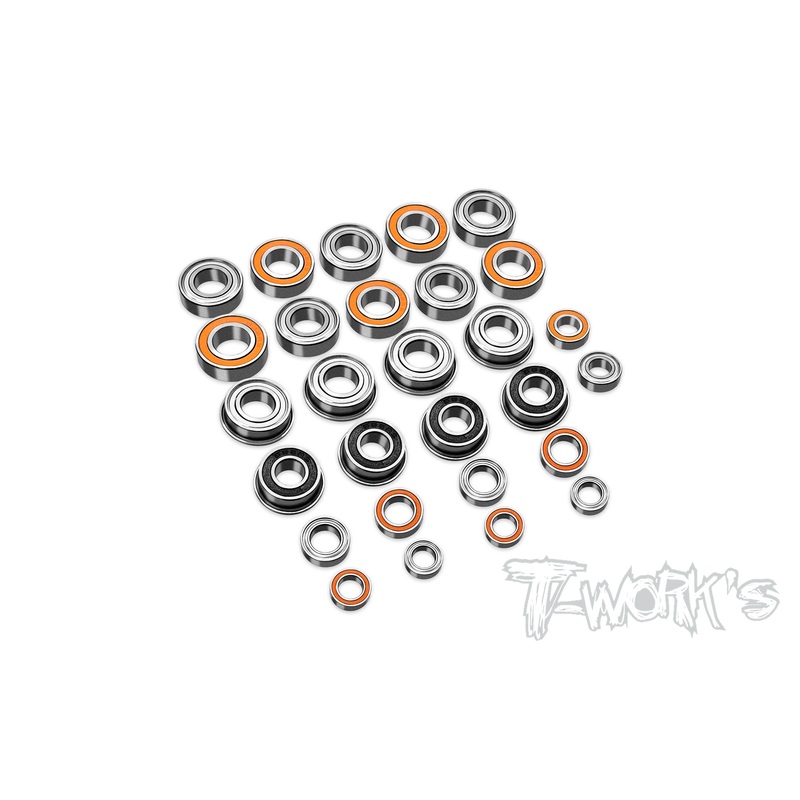 BBS-RC8B4.1    Precision Ball Bearing Set ( For Team Associated RC8 B4.1 )28pcs.