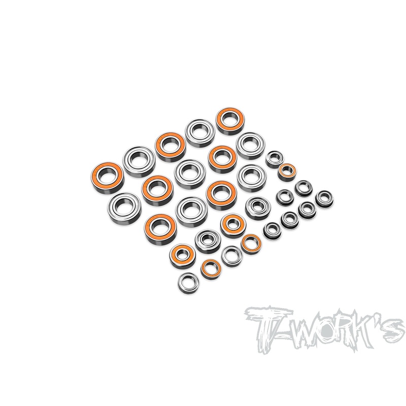 BBS-S35-4EVO   Precision Ball Bearing Set  ( For SWORKZ S35-4 EVO ) 30pcs.