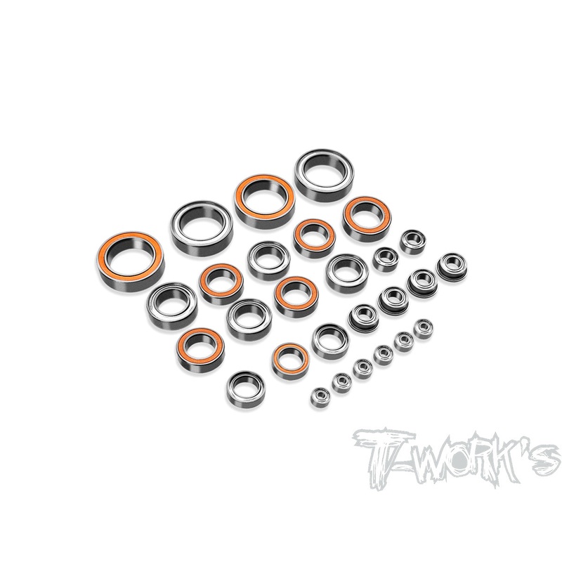 BBS-X20'24    Precision Ball Bearing Set  ( For Serpent X20'24 ) 28pcs.