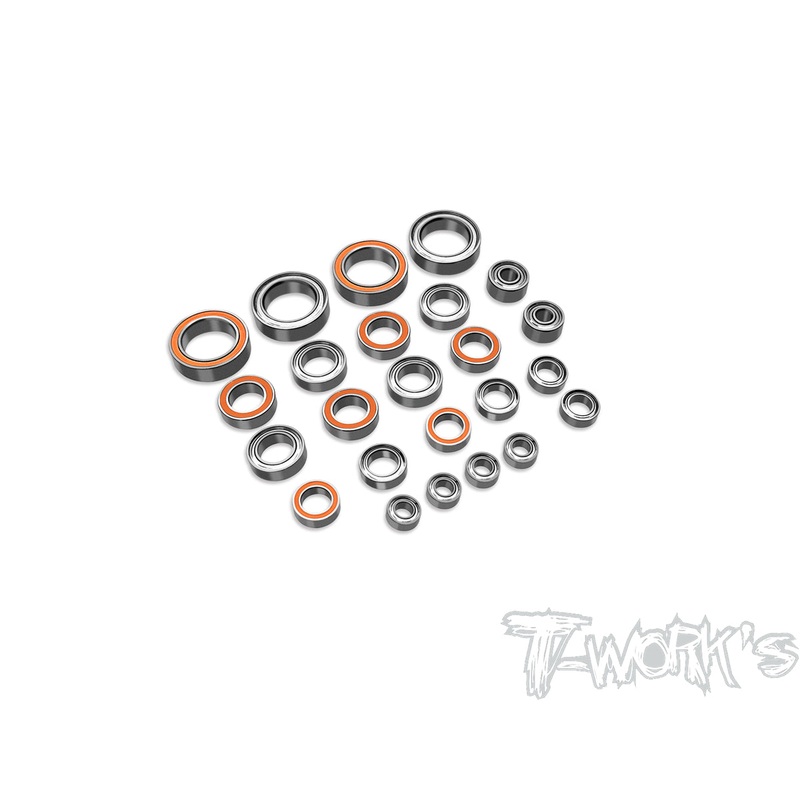 BBS-X4'24Precision Ball Bearing Set  ( For Xray X4 2024 ) 24pcs.