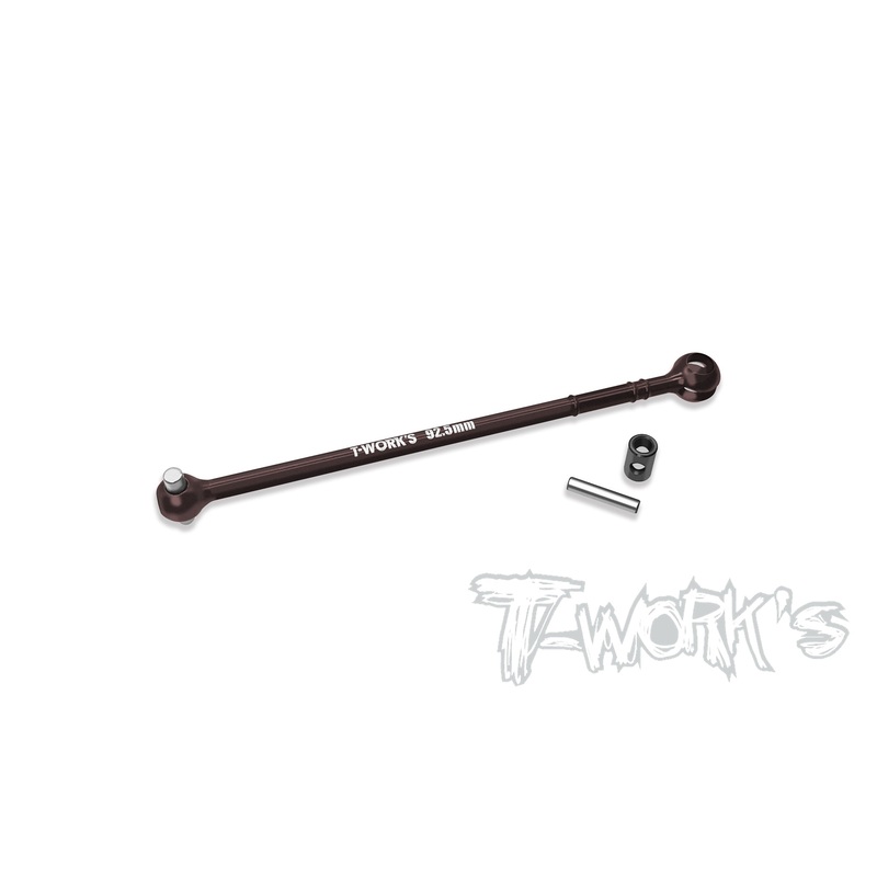 C-F8-A Steel CVD Drive Shaft 92.5mm ( For Sparko F8 & SWORKZ 35.4 ) 1pc.