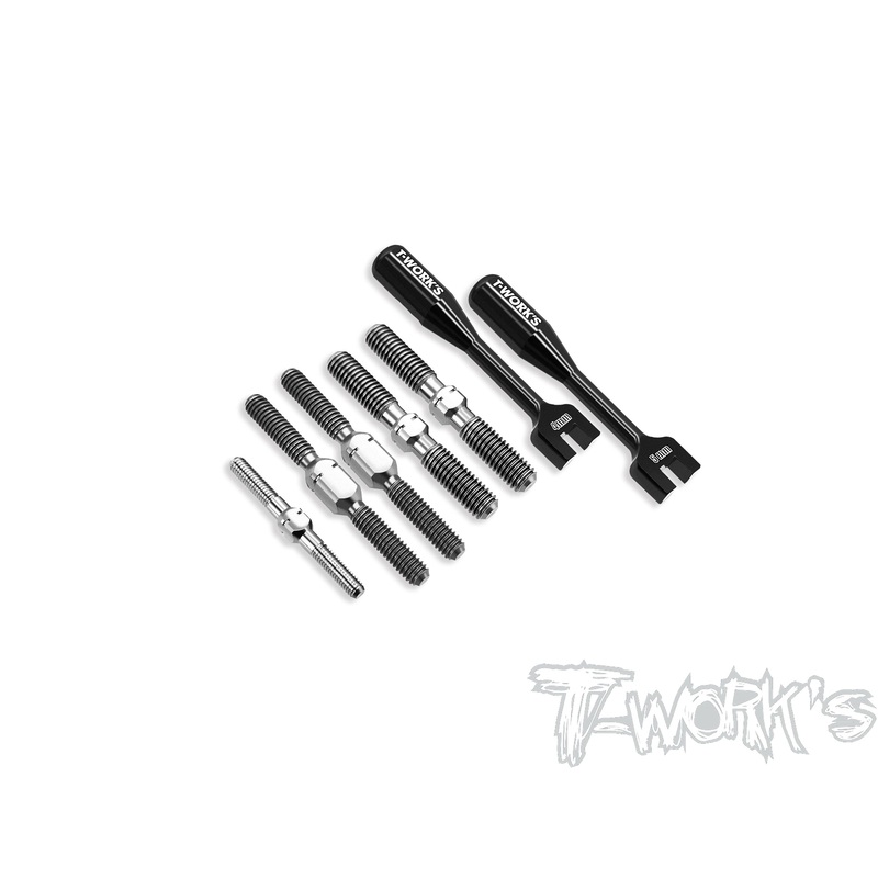 TB-307   64 Titanium Turnbuckle Set ( For SWORKZ S35-4 EVO )